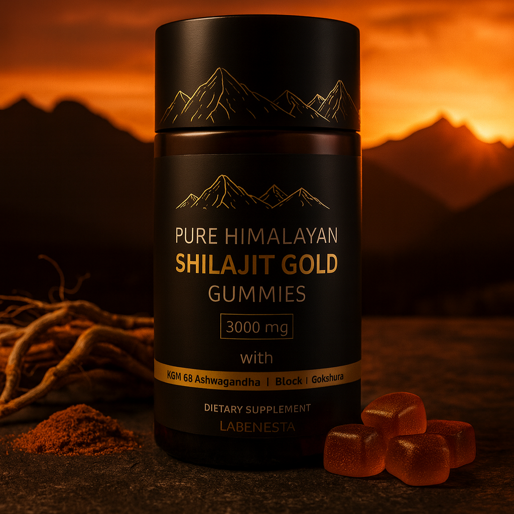 Shilajit Gold Gummies - 50g ⚡ Fonte di energia vitale dell'Himalaya