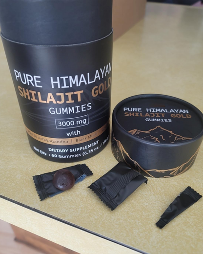 Shilajit Gold Gummies - 50g ⚡ Fonte di energia vitale dell'Himalaya